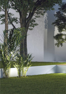 Beneito Faure FADE 5W LED Outdoor Projector - 3000K Warm White (Matt Black)