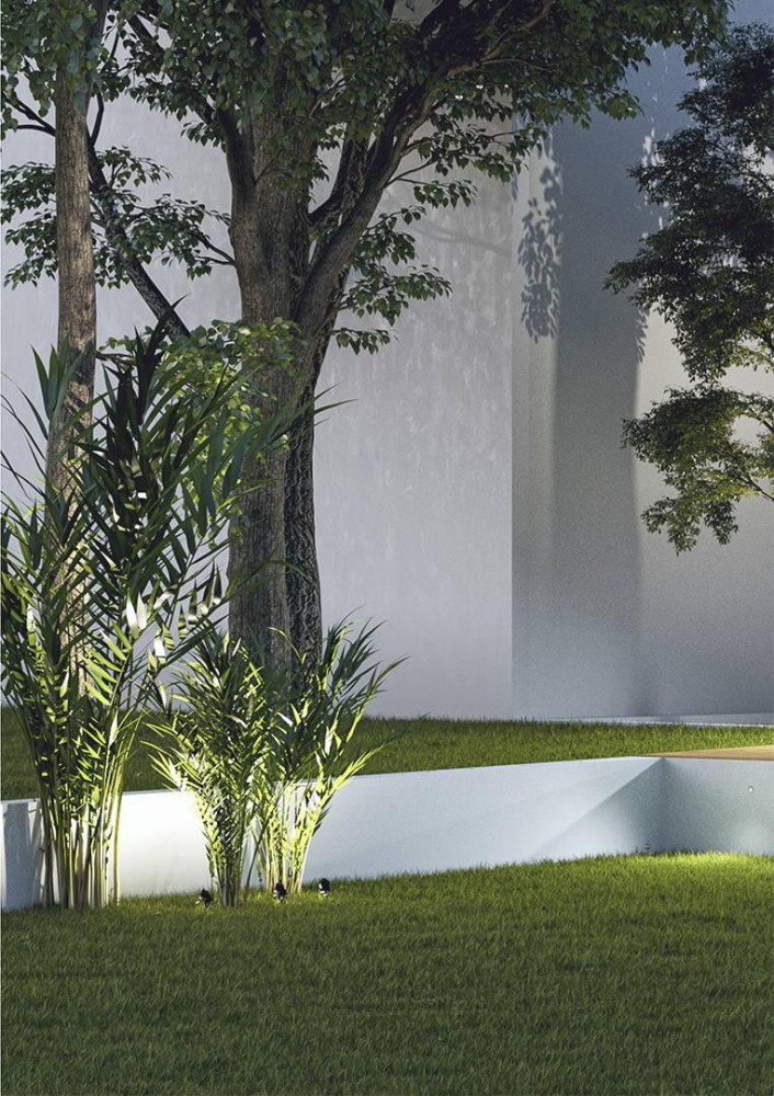 Beneito Faure FADE 5W LED Outdoor Projector - 3000K Warm White (Matt Black)