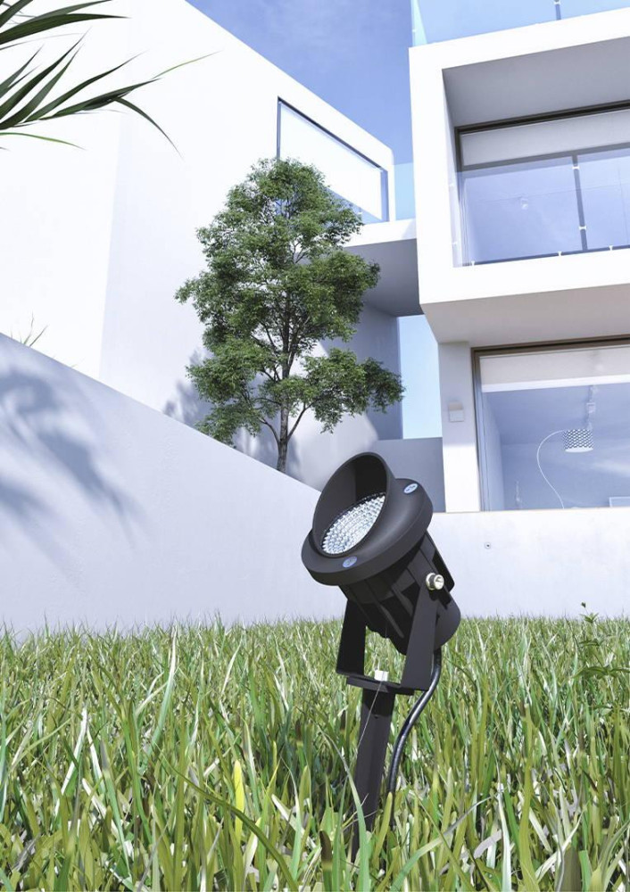 Beneito Faure FADE 5W LED Outdoor Projector - 3000K Warm White (Matt Black)