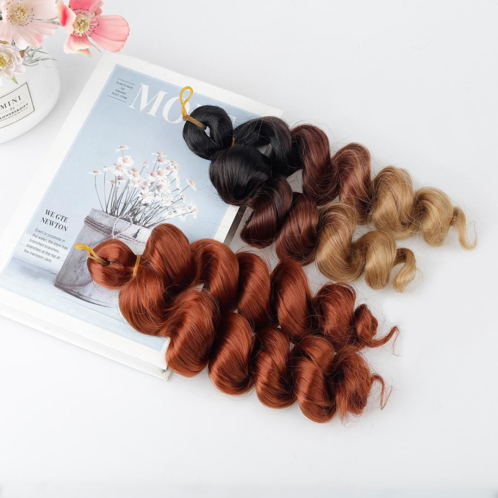 French Curl Braiding Hair - Loose Wave Synthetic Hair Extensions