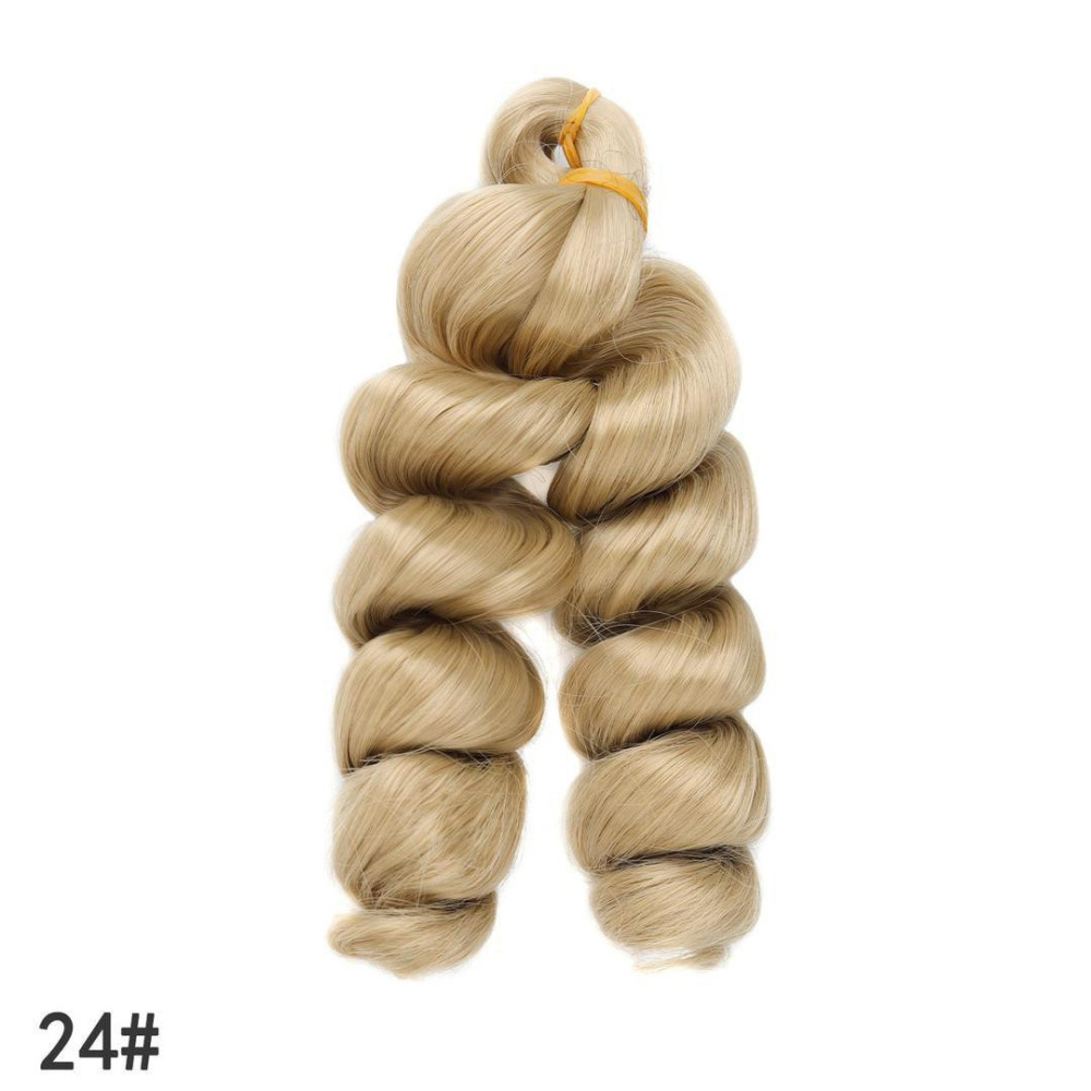 French Curl Braiding Hair - Loose Wave Synthetic Hair Extensions