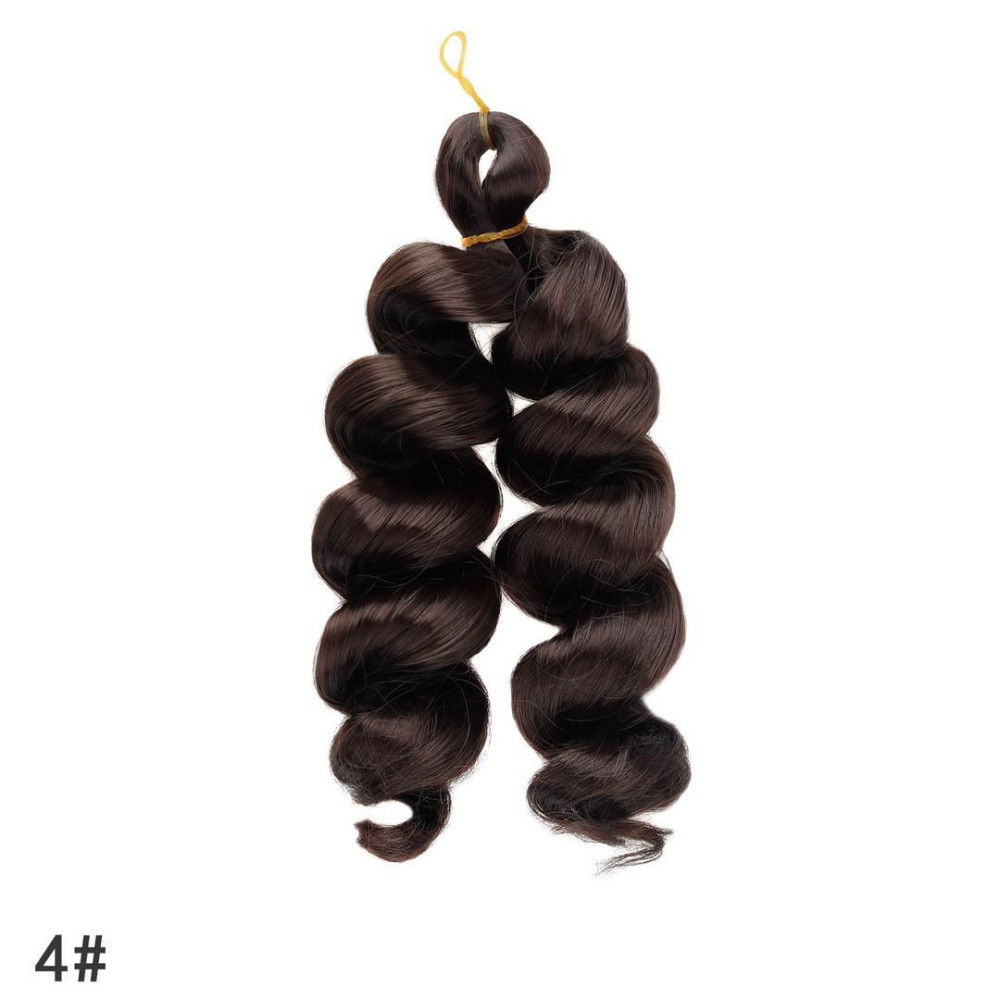 French Curl Braiding Hair - Loose Wave Synthetic Hair Extensions
