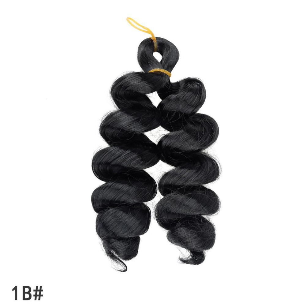 French Curl Braiding Hair - Loose Wave Synthetic Hair Extensions