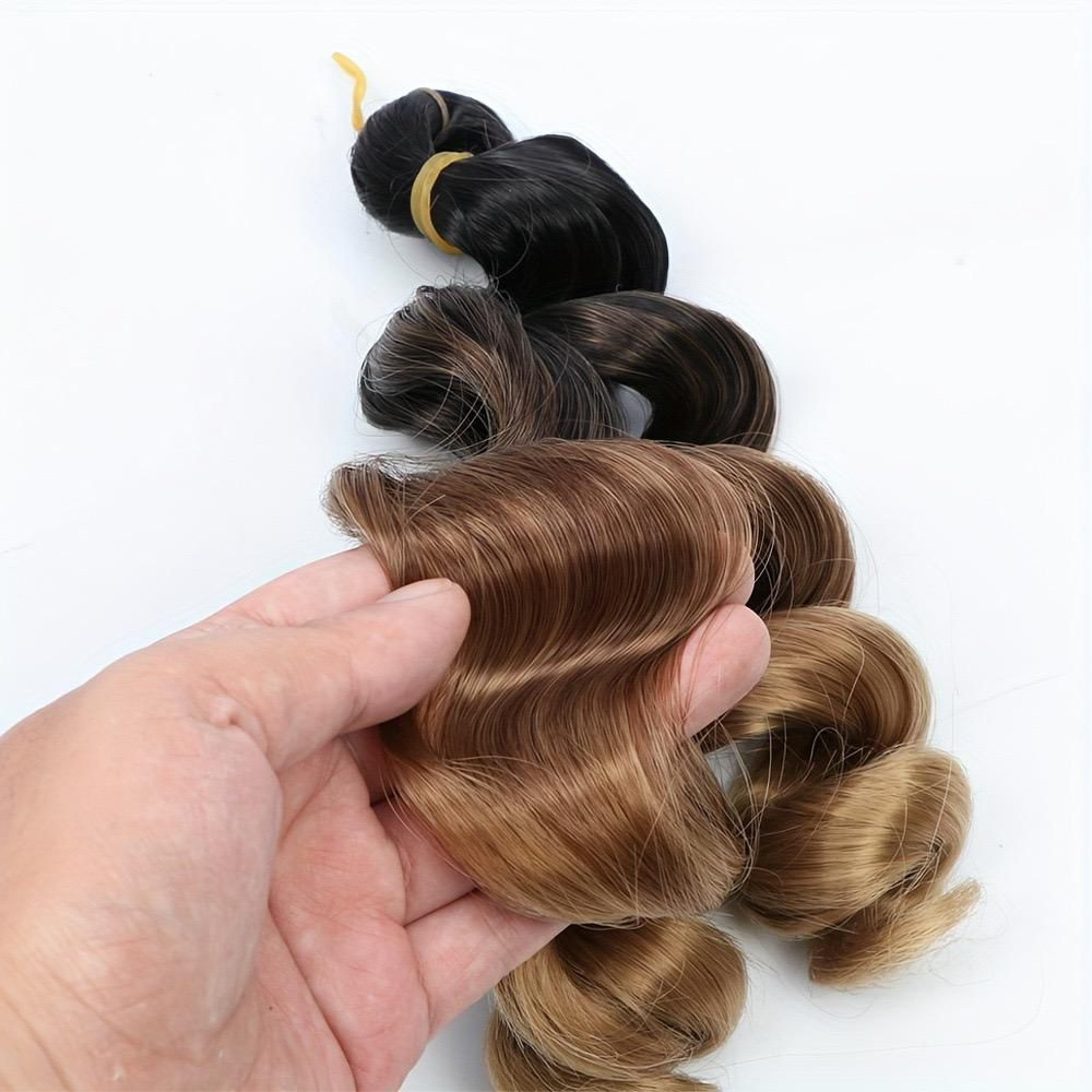 French Curl Braiding Hair - Loose Wave Synthetic Hair Extensions