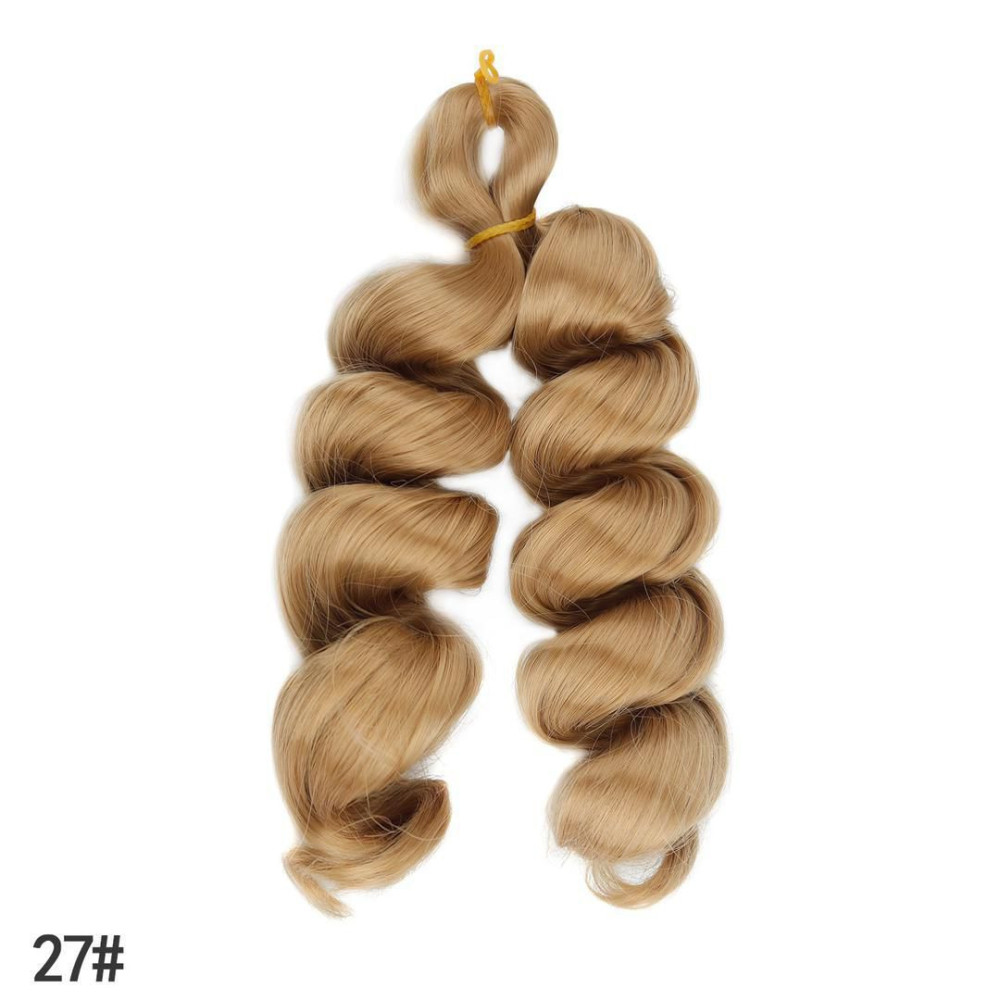 French Curl Braiding Hair - Loose Wave Synthetic Hair Extensions