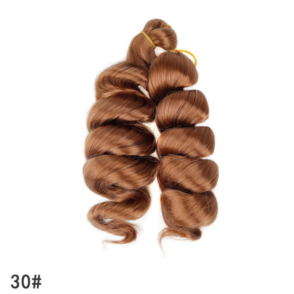 French Curl Braiding Hair - Loose Wave Synthetic Hair Extensions