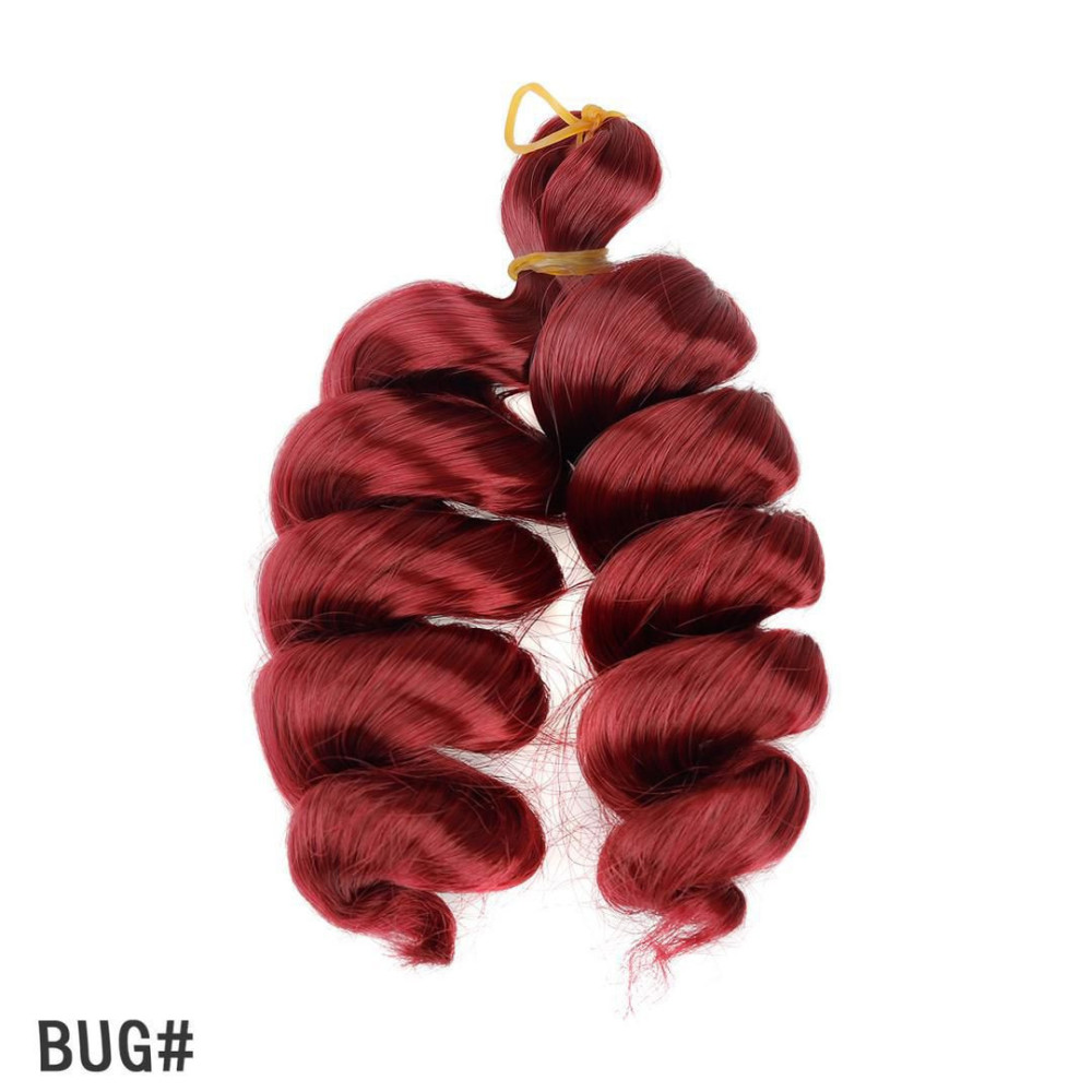 French Curl Braiding Hair - Loose Wave Synthetic Hair Extensions