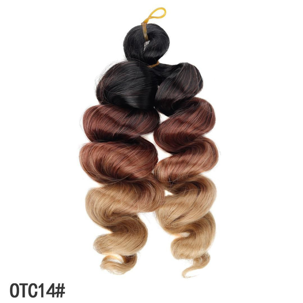 French Curl Braiding Hair - Loose Wave Synthetic Hair Extensions