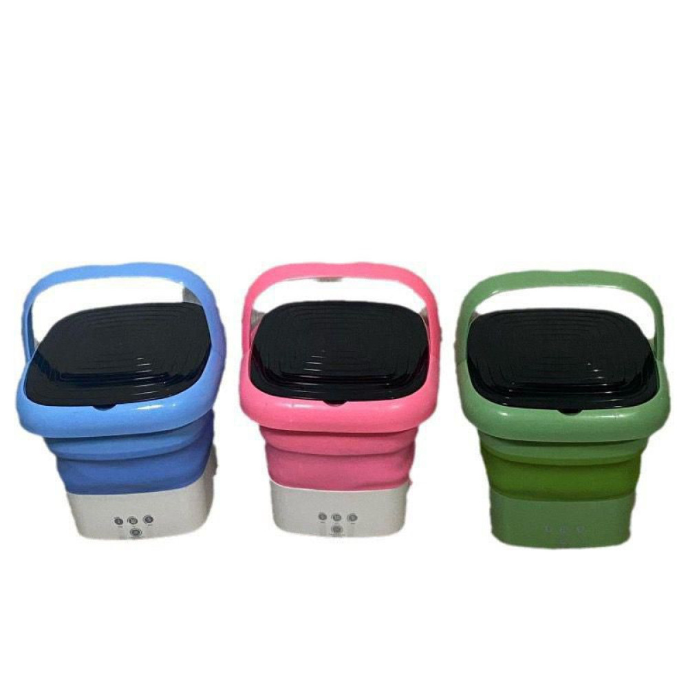 Portable Folding Mini Washing Machine with Spin Dry